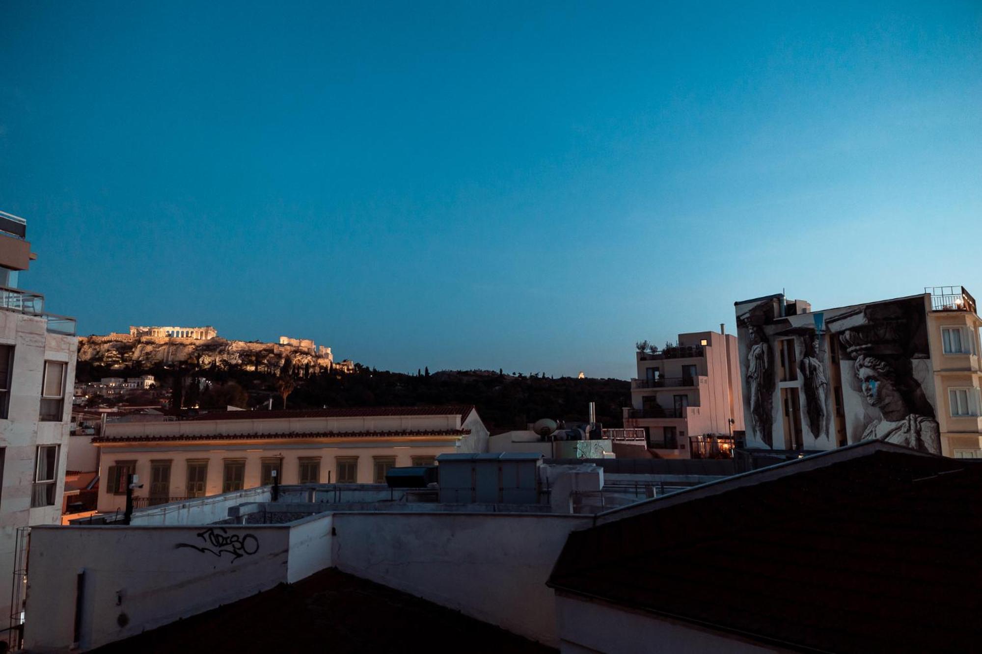 Parthenon Portrait Apartments Athen Exterior foto
