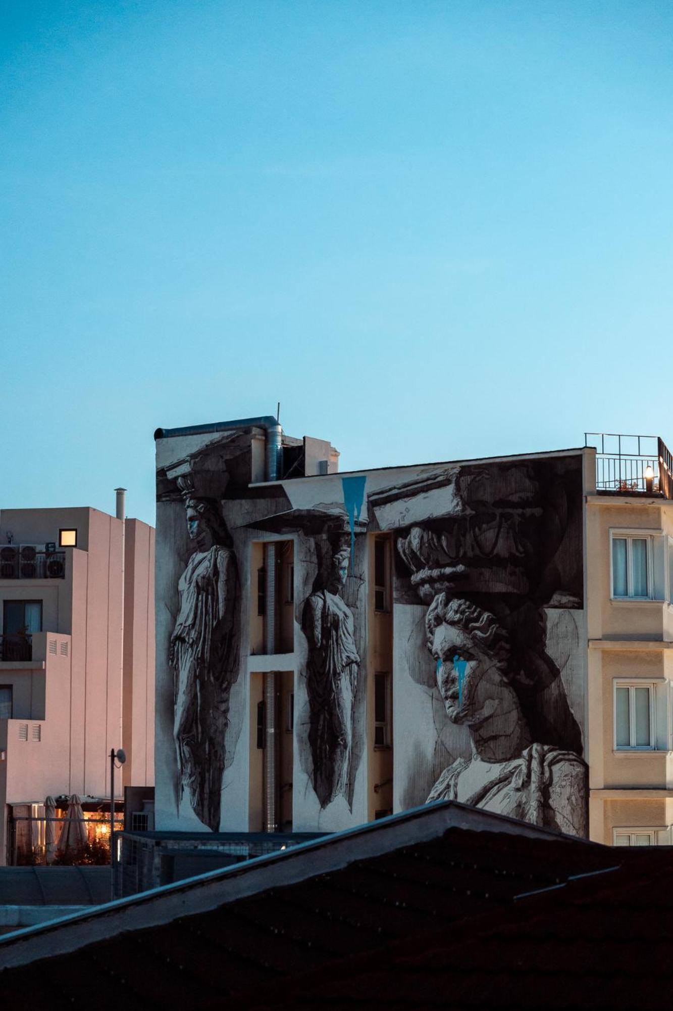 Parthenon Portrait Apartments Athen Exterior foto