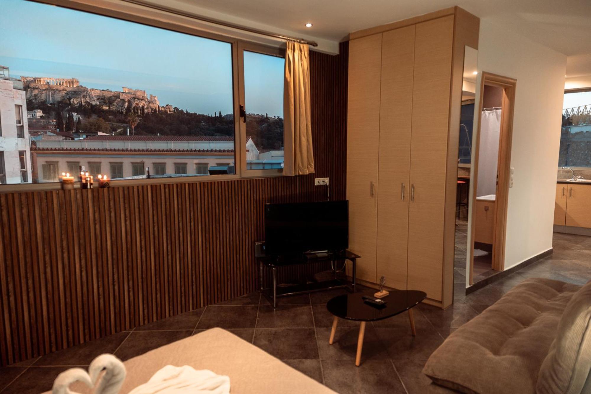 Parthenon Portrait Apartments Athen Exterior foto