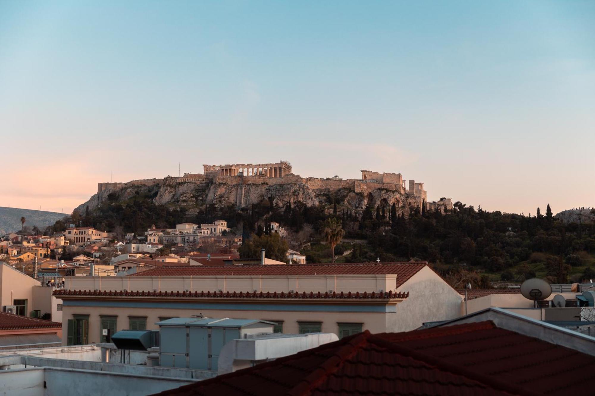 Parthenon Portrait Apartments Athen Exterior foto